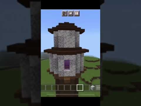 Short-Things - Wizard Tower Build by Benjboi #minecraft #youtube #youtubeshorts #shorts #tutorial
