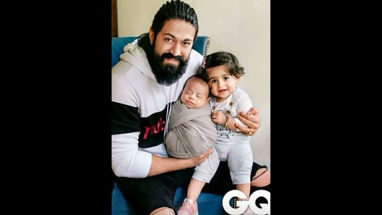 KGF Superstar Yash with family!!!#YAsh #Radhika pandit#viral #south #kgfchapter2#kgf#kgf3#shorts
