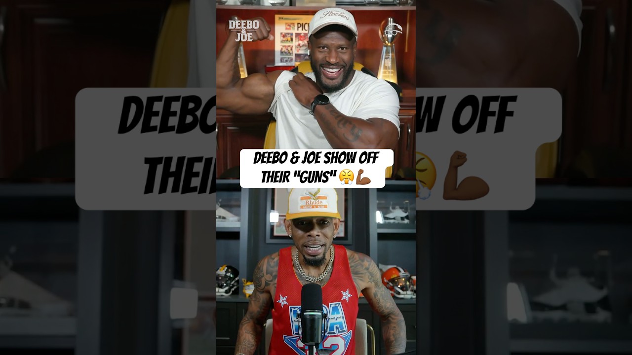 Joe was feeling good showing off his “guns” till Deebo showed up to let him know 😤💪🏾 #DeeboAndJoe