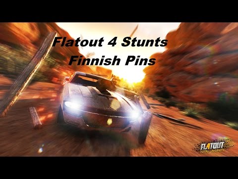 Flatout 4 Total Insanity: Stunt Mode - Finnish Pins (Gold Score)
