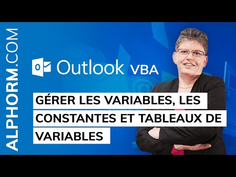 Vidéo présentation de la formation Outlook 2016 VBA