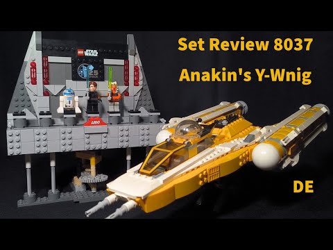 LEGO Star Wars 8037 Anakin’s Y-Wing Starfighter  -deutsch