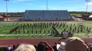 Martin High School Marching Band 2016 UIL 