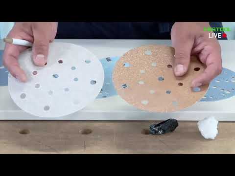 Festool LIVE [FR] 🔴 Notre gamme d'abrasifs