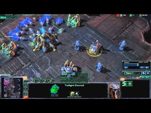 StarCraft 2 2v2 Match up TP Vs TZ Strategy(Blitzkrieg, Hiddenyoshi)