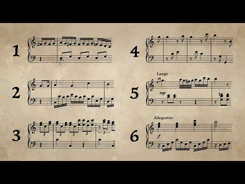 Mozart style Variations on Happy Birthday