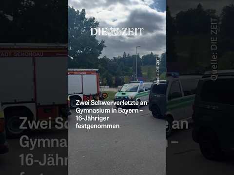 Video Thumbnail: Mutmaßliche Amoktat an Gymnasium in Oberbayern