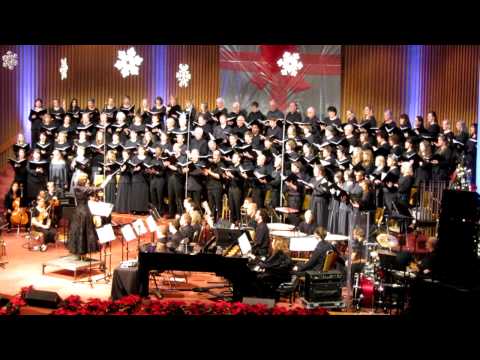 Northwest Christian University Community Choir (Lo, How a Rose) 12-03-11