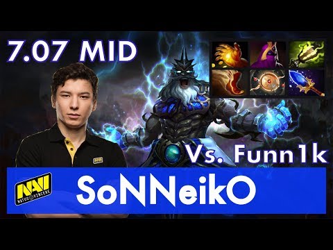 SoNNeikO Zeus MID | Midas Build | 7.07 Update Patch Dota 2 Gameplay Pro MMR