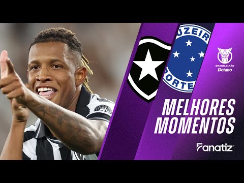 Botafogo 4x0 Cruzeiro | Melhores Momentos | #Brasileirão2026