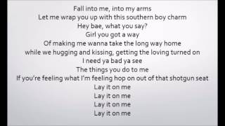 Lay It On Me - Dylan Scott (Lyrics)