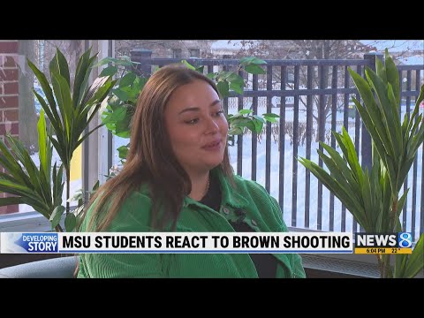 MSU students react to Brown shooting