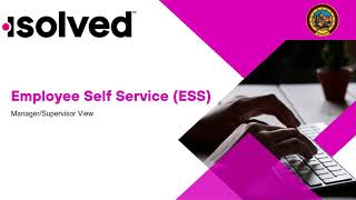 iSolved -  Manager and Supervisor Training
