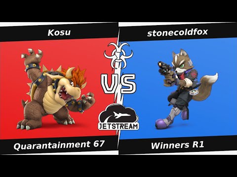 Quarantainment 67 Winners R1 - Kosu (Bowser) Vs stonecoldfox (Fox) - SSBU