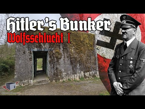 Hitler's Bunker  ' Wolfsschlucht I ' and HQ site in Brûly-de-Pesche (Belgium) 1940 !
