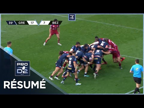 PRO D2 Saison 2023-2024 J28 - Résumé FC Grenoble Rugby - AS Béziers Hérault