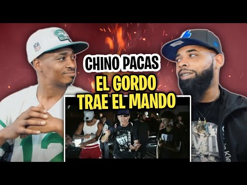 AMERICAN RAPPER REACTS TO-Chino Pacas - El Gordo Trae El Mando [Video Oficial]