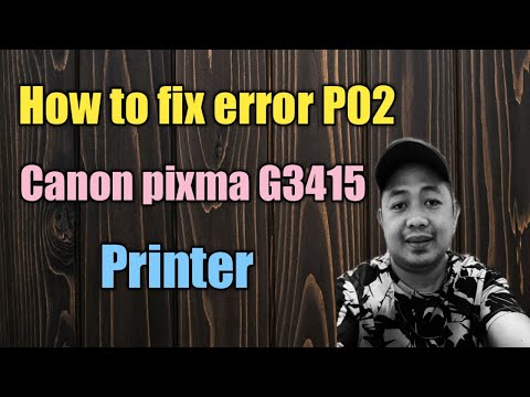 canon pixma g3415 printer error p02