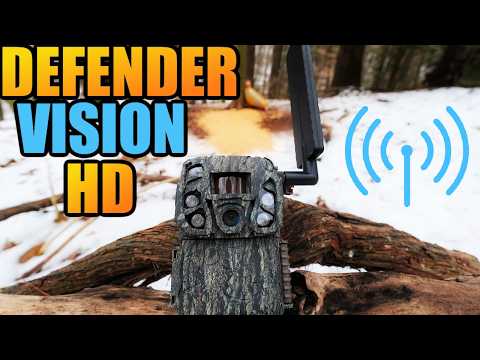 Browning Defender Vision Pro HD Cellular Trail Camera Review!