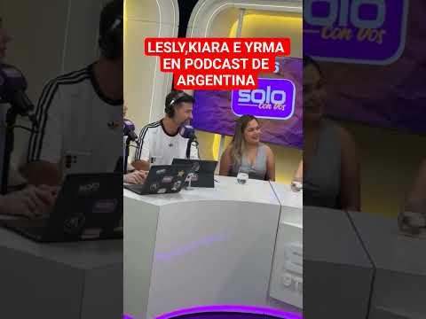 Las chicas de corazón  serrano en podcast de Argentina #corazonserrano #viral #cumbia #shortsfeed