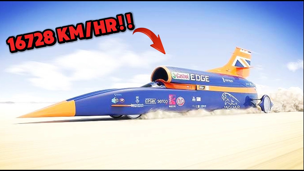 FASTEST car in the WORLD !! (not Thrust SSC!)