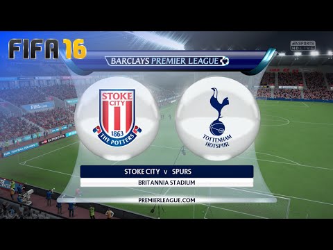 FIFA 16 - Stoke City vs. Tottenham Hotspur @ Britannia Stadium