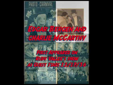 05 30 37 Edgar Bergen and Charlie McCarthy on the Radio