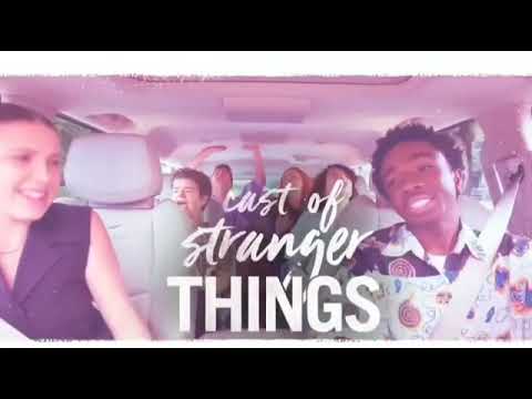 Stranger Things Cast Singing High Hopes By Panic! At The Disco On Carpool Karaoke FULL VERSION