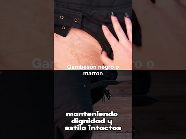 Vídeo relacionado con keland Armadura Pecho Medieval Armadura Cuero Vikingo Hombres Mujeres Accesorio Larp (Marrón-1)