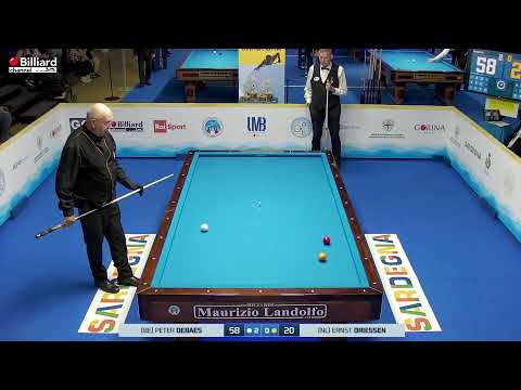 Debaes Peter VS Driessen Ernst - 25 World Championship 5-Pins 2022 Calangianus