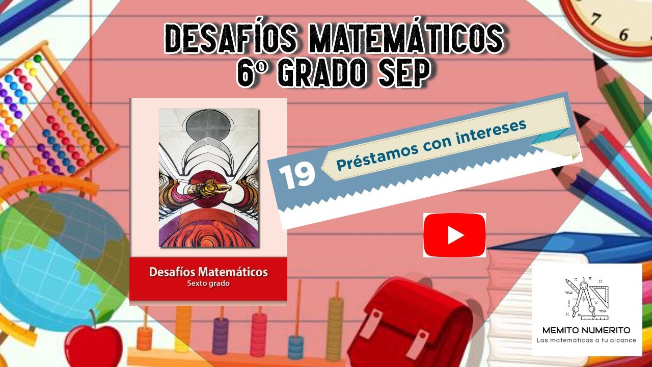 Desafío 19 6º Grado SEP pág 36 #educación #SEP #matemáticasatualcance #mequedoencasa