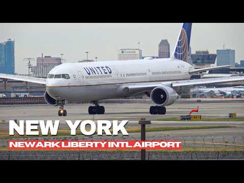 BUSY Morning at EWR! | Newark Liberty Airport Plane Spotting (EWR/KEWR)