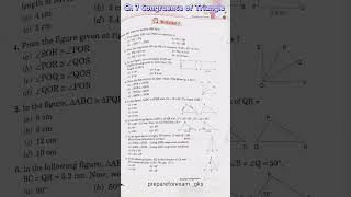 Class 7 Congruence of Triangle Chapter 7 #prepareforexam_gks #mathematics #exam #ncert #worksheet