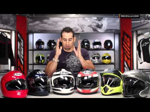 Arai Helmets Overview and Sizing Guide at RevZilla.com