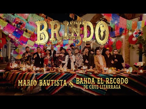Mario Bautista & Banda El Recodo De Cruz Lizarraga - Brindo (Remix) (Video Oficial)