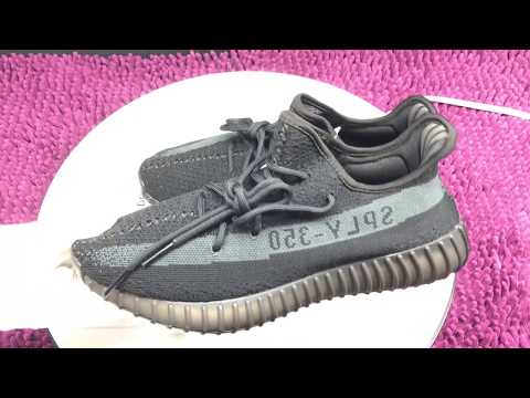Custom Yeezy 350 v2 Boost Black&Green On Foot Review