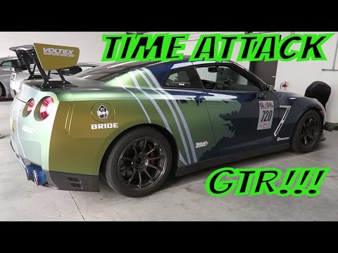 Time ATTACK: R35 GTR. Full interview and HOT LAP!! 630WHP!