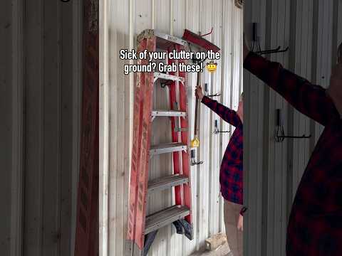 Video: Gator Magnetics Pole Barn Wall Hooks for Ladders, Cords and Yard Tools video thumbnail