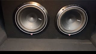 Putting 2 10 Punch subwoofers in my 2020 Camaro SS