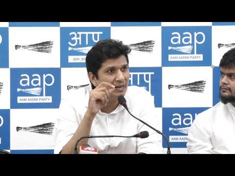 AAP Chief Spokesperson Saurabh Bhardawaj briefs on suspicious death at Khirki Village