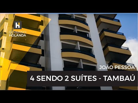 04 quartos sendo 02 suítes - Tambaú - João Pessoa