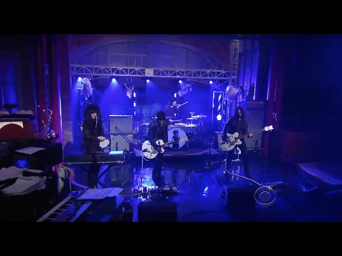 The Dead Weather - "Blue Blood Blues" - Live on The Late Show