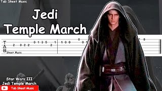 Star Wars III - Jedi Temple March (Orden 66 Theme) Guitar Tutorial