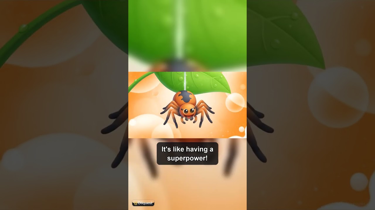 Why Do Spiders Make Webs? 🚀 #Shorts