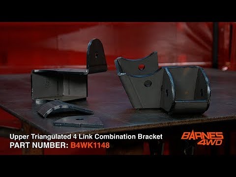 Upper Triangulated 4 Link Combination Bracket
