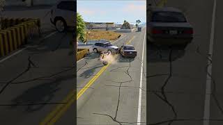 Realistic Highway Car Crashes #241