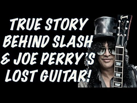 Guns N' Roses Documentary: True Story Behind Slash & Joe Perry's November Rain Guitar (59 Les Paul)