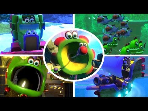 Yooka-Laylee - All Transformations Gameplay