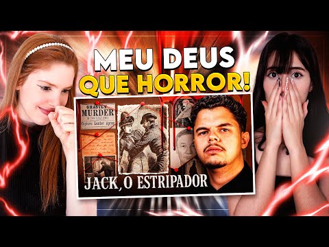REACT | a TERRÍVEL LENDA de JACK, o ESTRIPADOR | CR Reacts