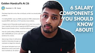 Investment bank salary components (all 6 explained)...